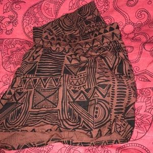 Billabong tribal print shorts